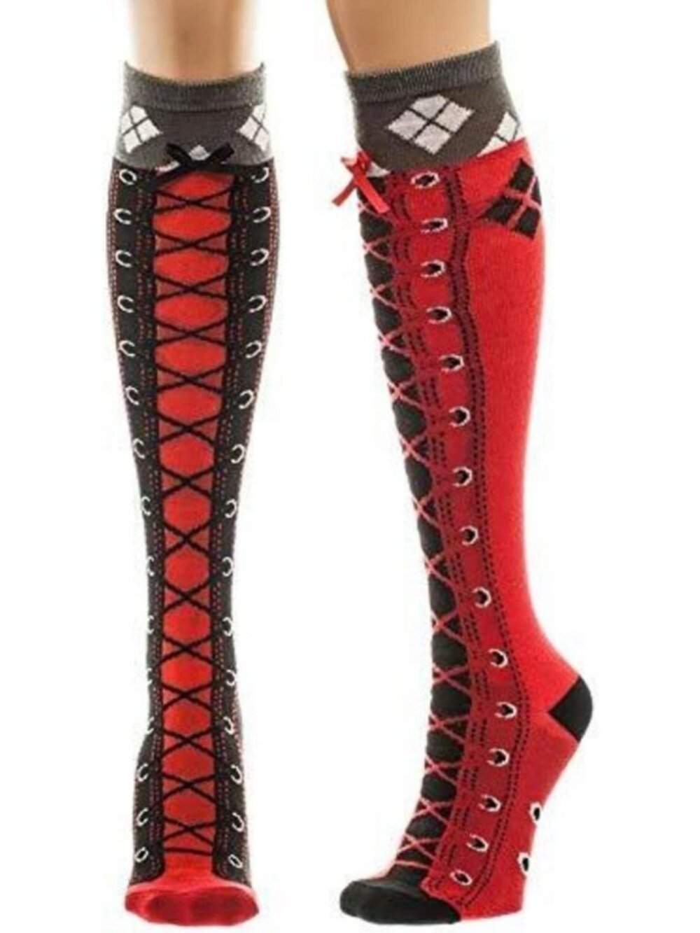 DC Comics Harley Quinn Women's Knee High Socks